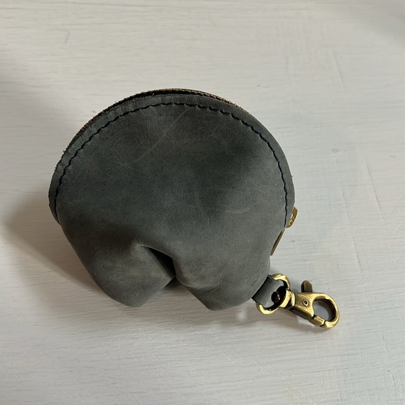 Portland Leather Fortune Cookie Keychain - Picture 2 of 3